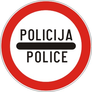 Zabrana prolaza bez zaustavljanja &ndash; policija 