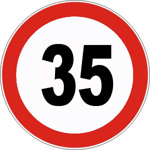 35km/h